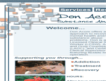 Tablet Screenshot of donacorn.net